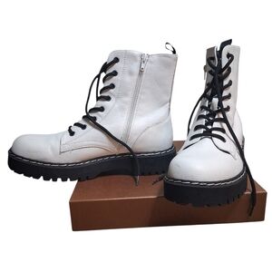 Womens Combat Boots 9.5